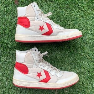 Retro High-Top Converse Sneakers W’ Size 8.5
